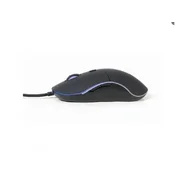 Gembird gembird usb optična miška 2400dpi, osvetljena, 6 gumbov, črna