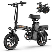 UNBRANDED URLIFE F1L zložljivo električno kolo 14, 250 W, 48 V 7,5 Ah, do 25 km/h in do 60 km dosega