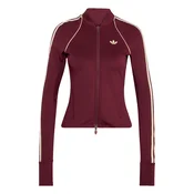 ADIDAS PERFORMANCE Športna jopa na zadrgo SST burgund/bela