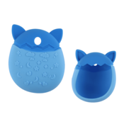 slomart LEAN TOYS Silikonsko etui za Tamagotchi - Modra (oblikovan kot mačka)