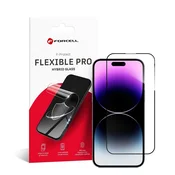 Forcell Flexible 5D - hibridno staklo za iPhone 14 Pro Max crno
