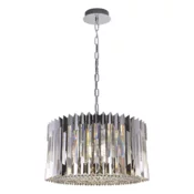 Luster na lancu RITZ 12xE14/40W/230V precnik 54 cm sjajni hrom