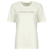 MICHAEL Michael Kors MK SHDW EMBSSED LOGO TEE Bež