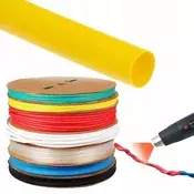 OEM Rumen Toplotno Skrčljiva Cev 20 Mm – 2:1 Razmerje, 1 M, 1000 v, -30~125°C, Samougasljiva | UV Odporen