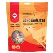 MACED Račji trak z zajčjim ušesom - Pasja priboljšek - 500g