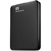 WD Elements Portable 2TB zunanji disk, 6.35cm (2.5), USB 3.2 Gen 1 - WDBU6Y0020BBK-WESN