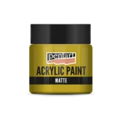 Akrilna barva mat - 50 ml - okra