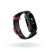 Pametna narukvica za praćenje aktivnosti Fitbit Ace 3 Junior dječja crno-crvena