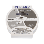 ELMARK izolirni trak 10m x 19mm beli