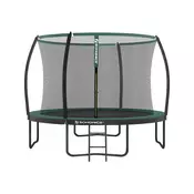 Songmics Trampolin 305x256 cm Črna
