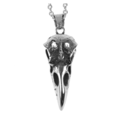 Obesek Viking Skull Raven - SS8-751P