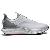 Moški golf čevlji Footjoy FJ Quantum BOA White/White/Grey EUR 46