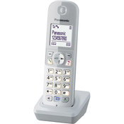 Panasonic DECT telefonska slušalka Panasonic KX-TGA681EXS srebrna