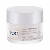 RoC Multi Correxion Revive + Glow anti-age krema za posvjetljivanje s vitaminom C 50 ml