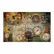 Re-design prima Lost in time 49,5 cm* 76.2 cm decoupage