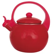 slomart KingHoff KH-2080 Emajliran lonec za vodo, rdeč, 2.2L