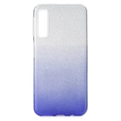 Forcell Shining silikonska maska za Samsung Galaxy J4 Plus, plava/srebro
