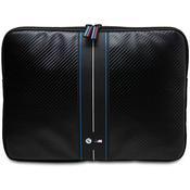 BMW Sleeve BMCS14COMSCAKL 14 black Carbon Blue Stripes (BMCS14COMSCAKL)