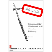POPP:STIMMUNGSBILDER OP.471 FLUTE AND PIANO