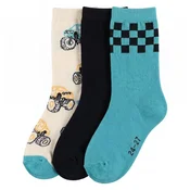 Lucky Kiddo nogavice 3 kosi LK-BS-2 034941 F večbarvno 22/24