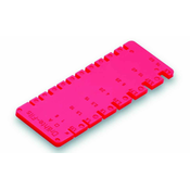 Cimco Cimco Kabel- oder Drahtlehre nach Schweizer Norm 140120: Cimco kabelska ali žična lestvica po švicarskem standardu 140120., (20812083)