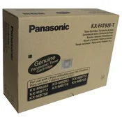 toner Panasonic KX-FAT92E-T, trojbalenie, črna (black), originalni