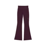 PUMA CLOUDSPUN High Waisted Flared Tights Women, Sport, Ruby Noir, M