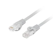 Lanberg Patch kabel CAT.6 UTP LSZH 10m sivi, bakar PCU6-10CU-1000-S