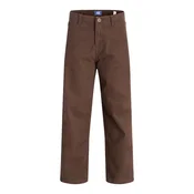Jack & Jones Junior Hlače JPSTALEX ANDREJ čokolada
