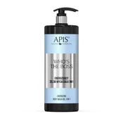 Apis Whos The Boss 3v1 gel za prhanje za moške - poživljajoč 1000 ml
