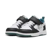 Super PUMA Rebound V6 Low Sneakers Toddlers, Shop, Black/White/Emerald Ice, 24