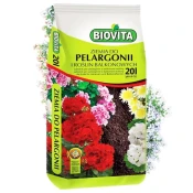 shumee Zemlja za pelargonije in balkonske rastline 20 l