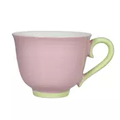 Andrea Fontebasso Jumbo skodelica Colorblock 500ml/roza-zelena/porcelan