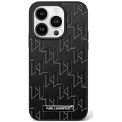 Karl Lagerfeld KLHMP16MPKHPORPK iPhone 16 Plus 6.7 black hardcase Hot Stamp Magsafe (KLHMP16MPKHPORPK)