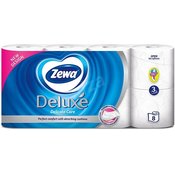 Zewa Toaletni papir deluxe, pure white, 8 rola aquatube
