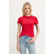 Tommy Jeans Ženska majica, Crvena