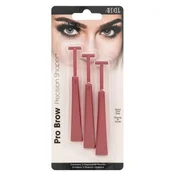 Ardell Pro Brow Precision Shaper oblikovalec obrvi 3 pcs