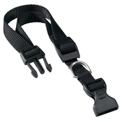 FERPLAST pasja ovratnica Klub C 15 mm/44 cm, najlon, črna