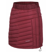 Womens down skirt HUSKY Frozy L faded burgundy