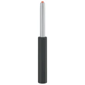 Vidaxl Plinski valj pisarniškega stola Črna 307-447 mm elezo