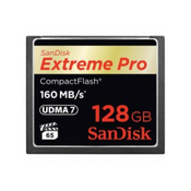 SanDisk Compact Flash 128GB Extreme Pro (160MB/s) VPG 65, UDMA 7