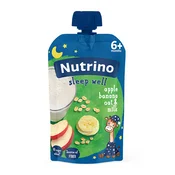 Nutrino Sleep Well Vocna kaša jabuka + banana + žitarice + mleko, 100 g