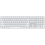Magic Keyboard s Touch ID in številčnico (2024) - slovenska - bela