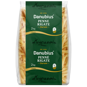 DANUBIUS Testenina Penne rigate 2 kg