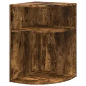 Vidaxl Stranska miza Dimljeni oreh 39,7 x 39,7 x 60 cm Konstruiran les