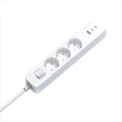 Xiaomi produžni kabl za napa?anje 20W 3xShuko USB-A USB-C 1.4m XMCXB01EU