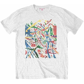 Pink Floyd Majica Pollock Prism Unisex White XL