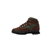 TIMBERLAND Gležnarji z vezalkami temno rjava/kamen