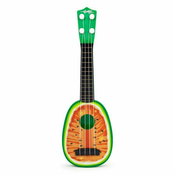 ECO TOYS Ukulele gitara za decu Lubenica, Zelena