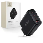 Tech-protect NC140W GaN punjač USB / 3x USB-C 140W PD QC, crno